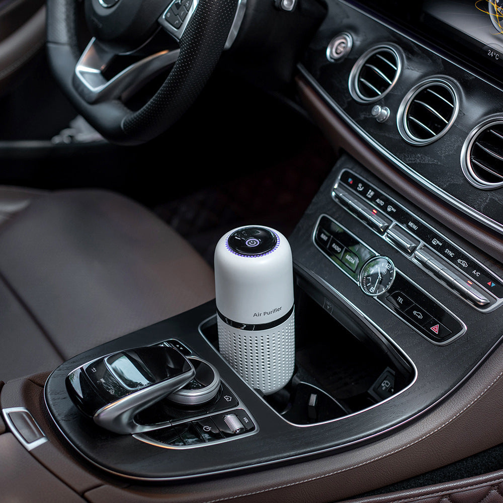 Purificateur d’Air Voiture Portable – Ioniseur Silencieux & Rechargeable USB