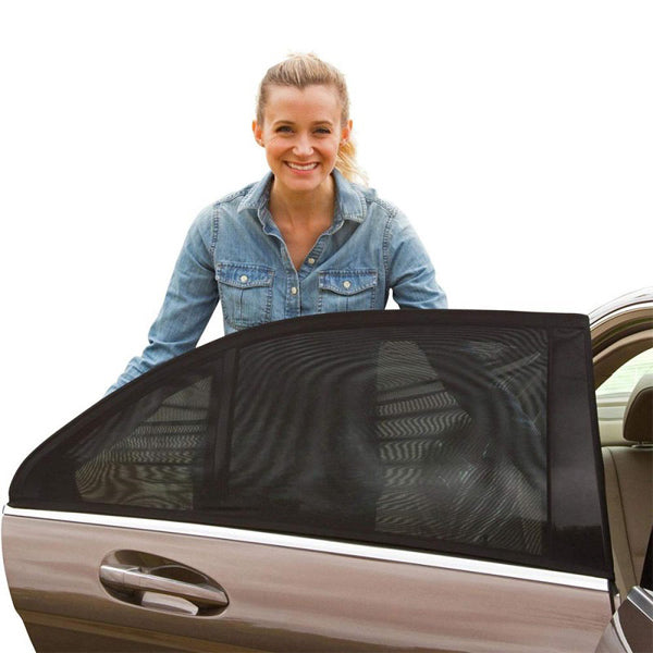 Universal Extendable Sunshade for Car Side Windows