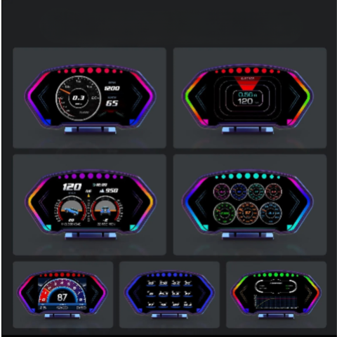 Cyfrowy wyświetlacz jazdy – prędkość i informacje w jednym spojrzeniu