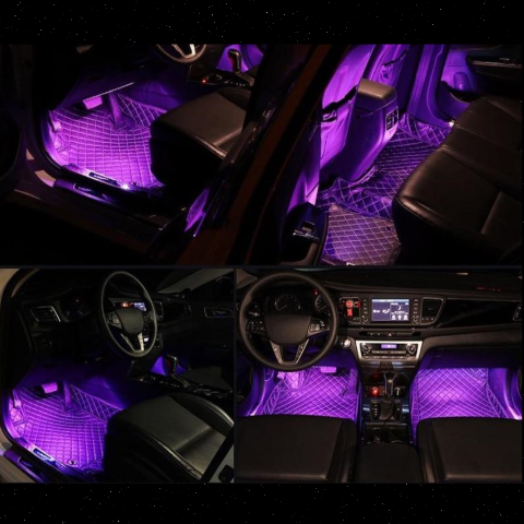 Lampe Ambiance LED Pour Voiture – Design Intérieur Stylé
