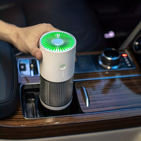Purificatore D'aria per Auto — Portatile e Ricaricabile USB