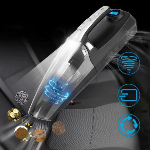 Auto-Staubsauger 4-in-1 – Hochleistungs 12V/120W