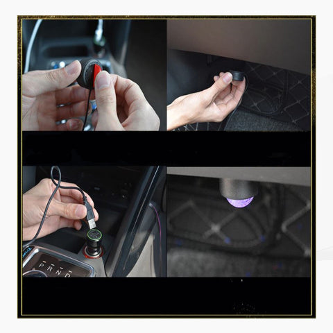 Lampe Ambiance LED Pour Voiture – Design Intérieur Stylé
