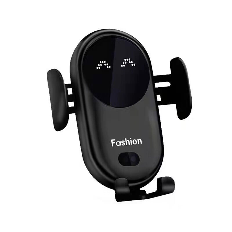 Draadloze Autolader Met Telefoonhouder – Automatische En Snelle Bevestiging