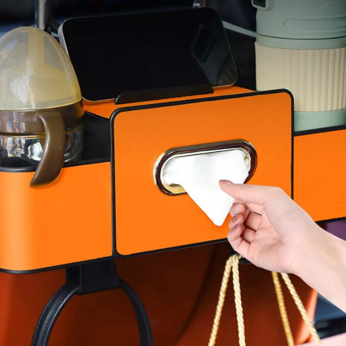 Organizzatore per sedile posteriore dell'auto — Storage pratico e ordinato