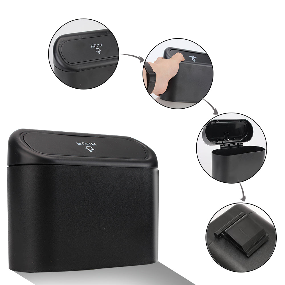 Cestino per Auto con Coperchio