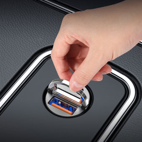 USB-Autoladegerät – Kompakte Zigarettenanzünder-Steckdose