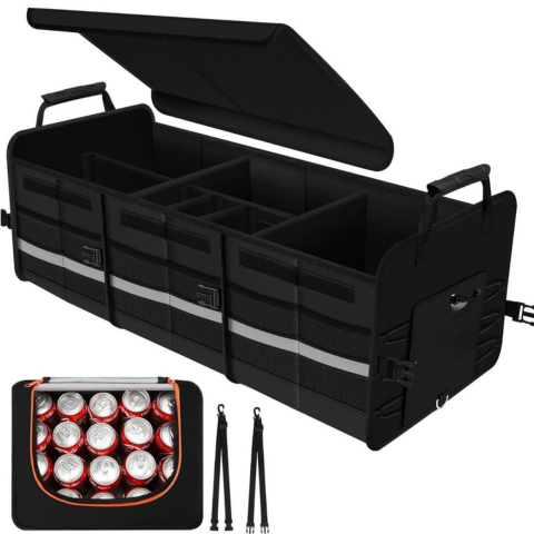 Organizator de portbagaj cu sac termoizolant — Confort și organizare