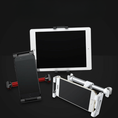 Car Seat Support For Phone And Tablet — Ideal For Travel And Entertainment
