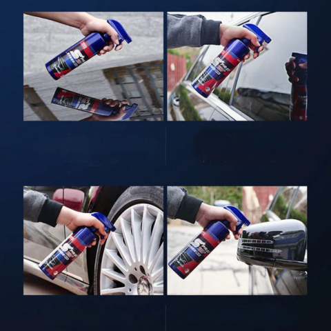 Spray ochronny do samochodu – natychmiastowy blask