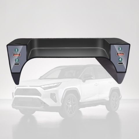 USB auto hub — Rýchle nabíjanie a diskrétna inštalácia