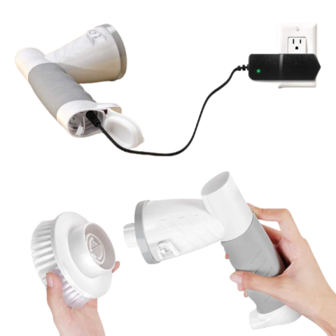 Perie Electrică de Curățare — Reîncărcabilă și Multifuncțională