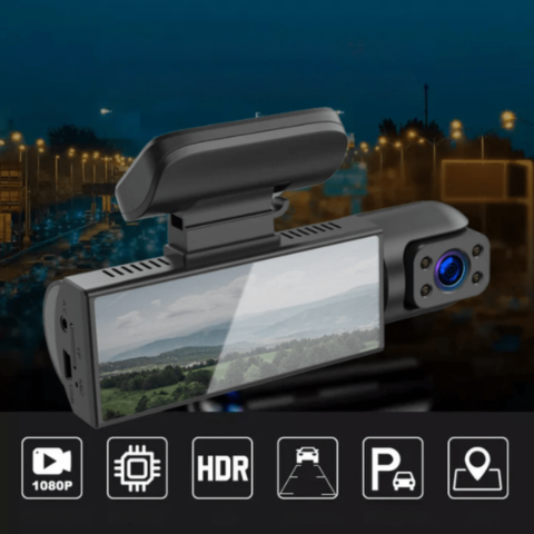 Dashcam HD Inteligentă – Parcare Securizată Și Conducere Protejată