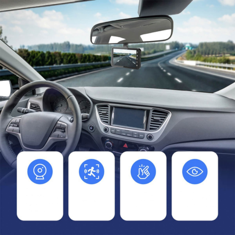 Dashcam Avant Et Arrière – Surveillance Continue De Votre Véhicule