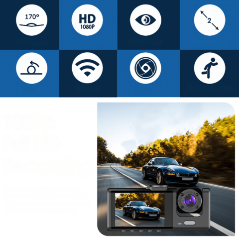 Cámara de Coche Conectada – Seguridad Total al Conducir