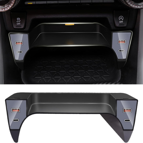 Autós USB Hub — Gyors Töltés és Diszkrét Telepítés