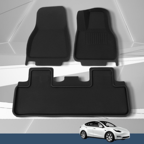 Mata podłogowa na wymiar do Tesli Model Y — Całkowita ochrona i elegancki design