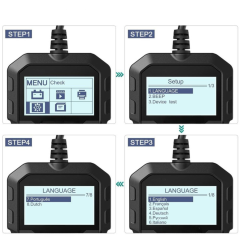 Tester di Batteria Auto – Diagnosi Affidabile e Precisa