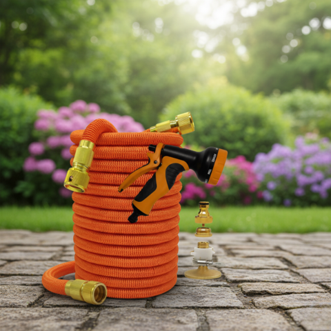 Expandable Hose — Multifunctional with High Pressure Nozzle