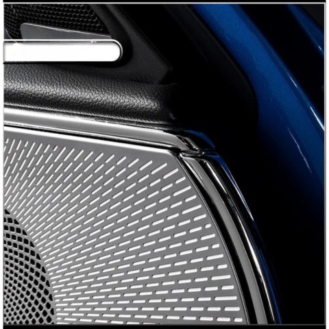Cubiertas de Altavoces de Puerta Delantera y Trasera para Mini Cooper — Protección y Diseño Elegante