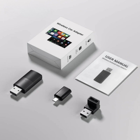 Trådlös CarPlay-adapter – Automatisk anslutning för OEM-system