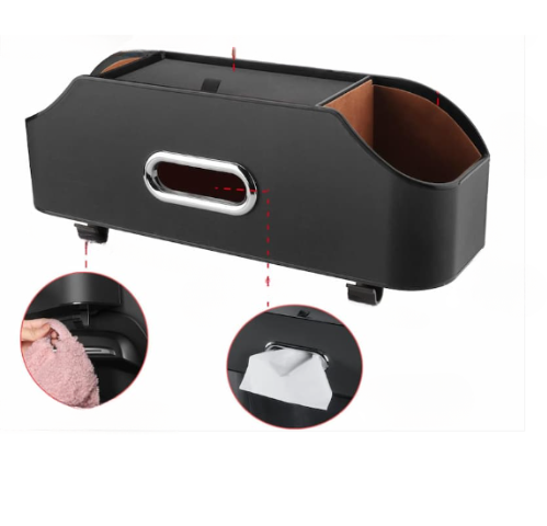 Organizer Support Car – With Integrated Tissue Dispenser