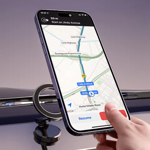 Støtte Telefon Magnetisk 360° For Bil – Ultra-Stabil Festing