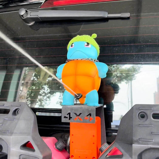 Figurita Pulverizadora Auto — Un Chorro de Agua Que Hace Sonreír