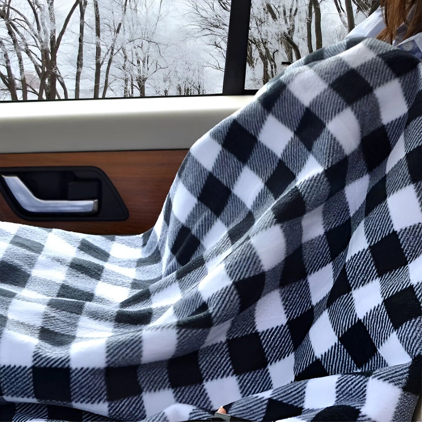 Couverture Chauffante Voiture 12V — Confort Et Chaleur En Hiver