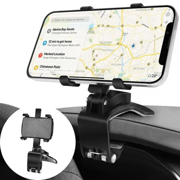 Soporte Teléfono Coche Seguro y Práctico
