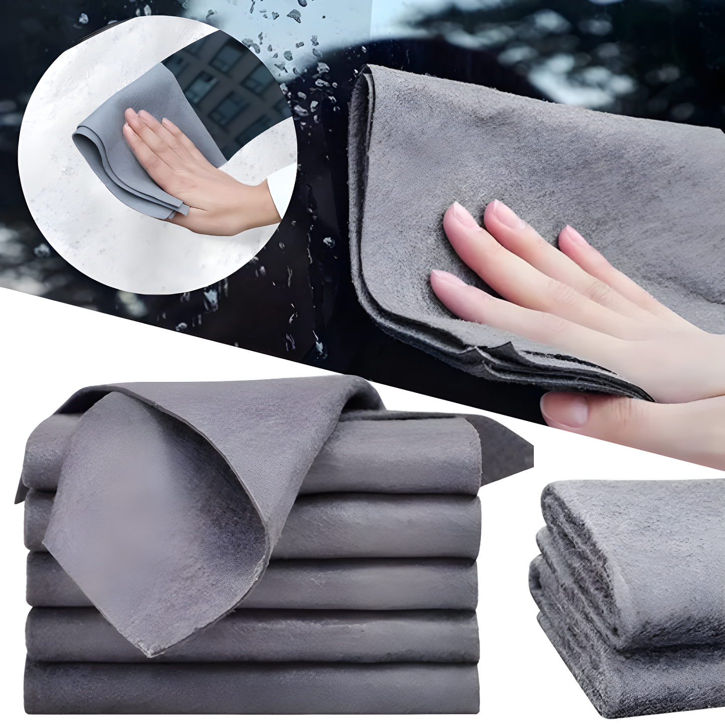 Mikrovláknový Chiffon na Auto Ultra Absorbčný – Čistenie Karosérie Bez Škrabancov