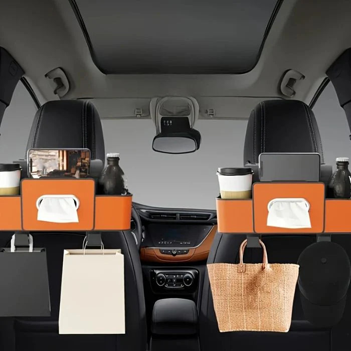 Organizzatore per sedile posteriore dell'auto — Storage pratico e ordinato