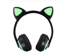 Világító Bluetooth Cat Ears fejhallgató - Kényelmes hallgatás és eredeti stílus