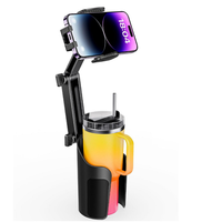 Support Téléphone Voiture – Fixation Dans Le Porte-Gobelet