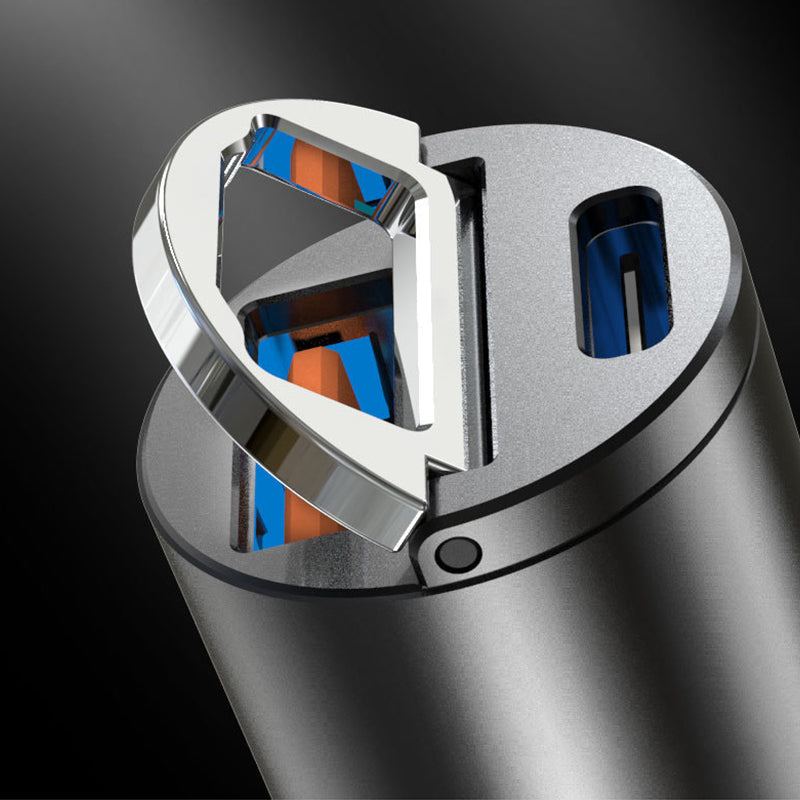 Adaptador Cargador de Coche USB – Toma de Mechero Compacta 