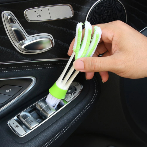 Cepillo de Limpieza de Auto – Especial para Aireadores 2-En-1 