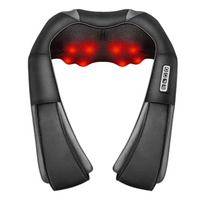 Verwarmd Massageapparaat — Ontspanning voor Nek, Rug & Schouders 