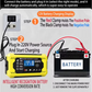 Chargeur De Batterie Voiture Intelligent 12V/24V - Affichage LCD & Protection Automatique