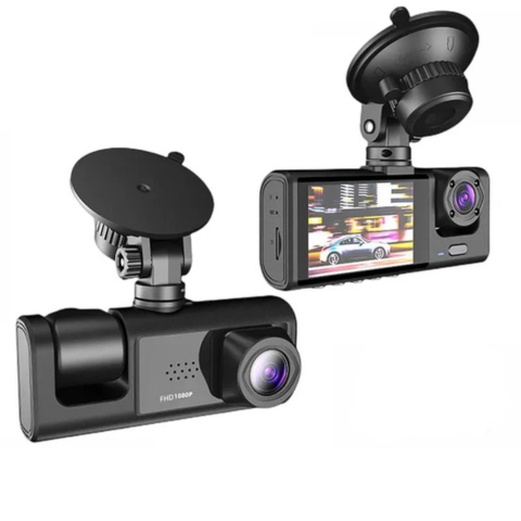 Dashcam Mașină Față și Interior – Înregistrare de Înaltă Definitie 