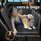 犬用車のシートカバー – 防水＆滑り止め、安全ハーネス付き 
