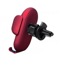 Draadloze Autolader Met Telefoonhouder – Automatische En Snelle Bevestiging 