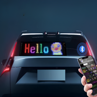LED obrazovka pro auto – Přizpůsobené zprávy a emoji 