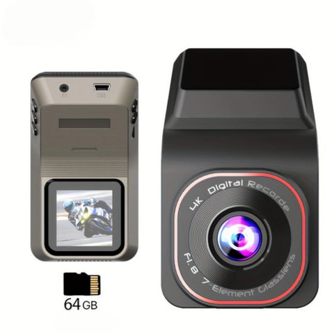 Caméra Embarquée Compacte — Enregistrements Nets Et Fiables