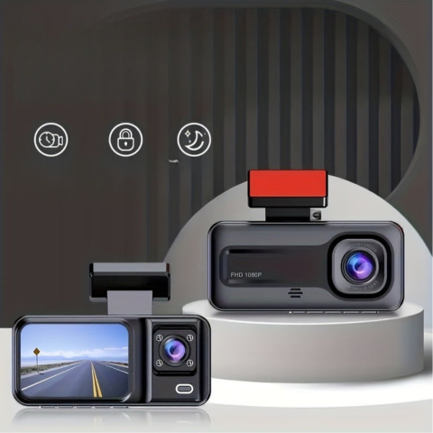 Caméra De Tableau De Bord — Enregistrements HD Nets Et Stables