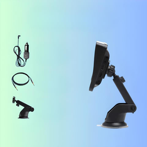 Multimedia Car Monitor – Easy Installation And Camera Included 