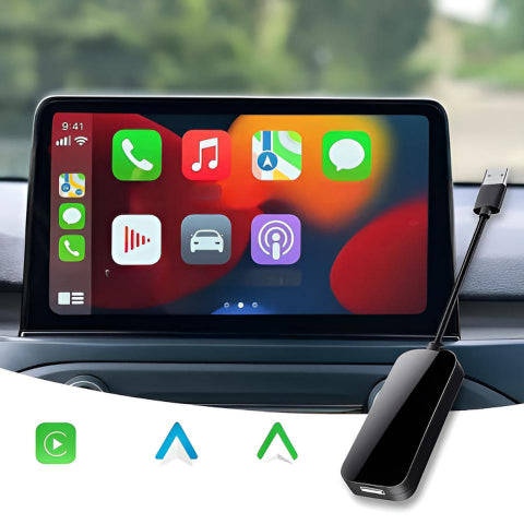 Universele Draadloze Auto-adapter — Gemakkelijk te gebruiken met CarPlay en Android Auto 