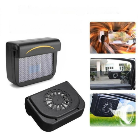 Ventilatore Solare Per Auto – Freschezza Immediata 