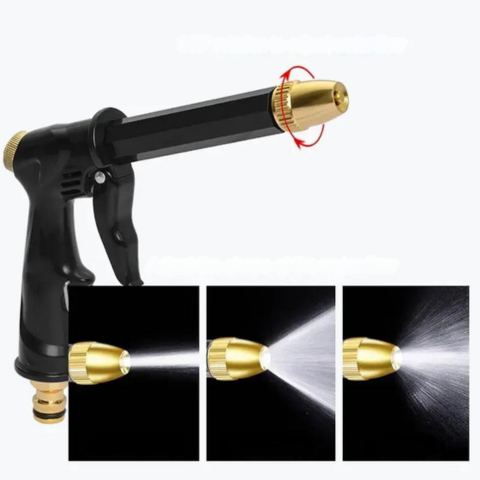 Pistola per Lavaggio ad Alta Pressione — Getto Regolabile e Multifunzionale 