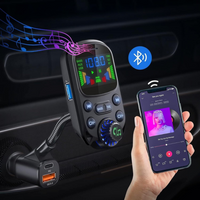 FM Multifunctionele Zender Voor Auto — Muziek & Stemassistent 