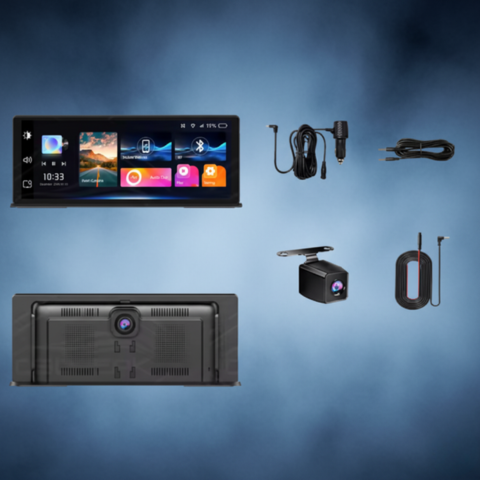 Dashboard Kamera — 11.3" Ultra HD 4K stor skærm 
